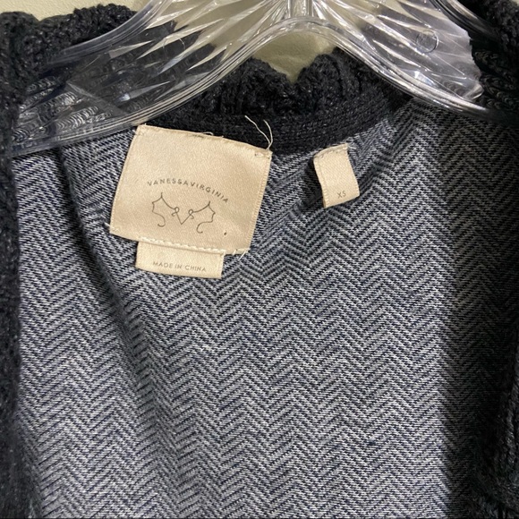 Anthropologie Hooded Cardigan XS - Picture 5 of 6